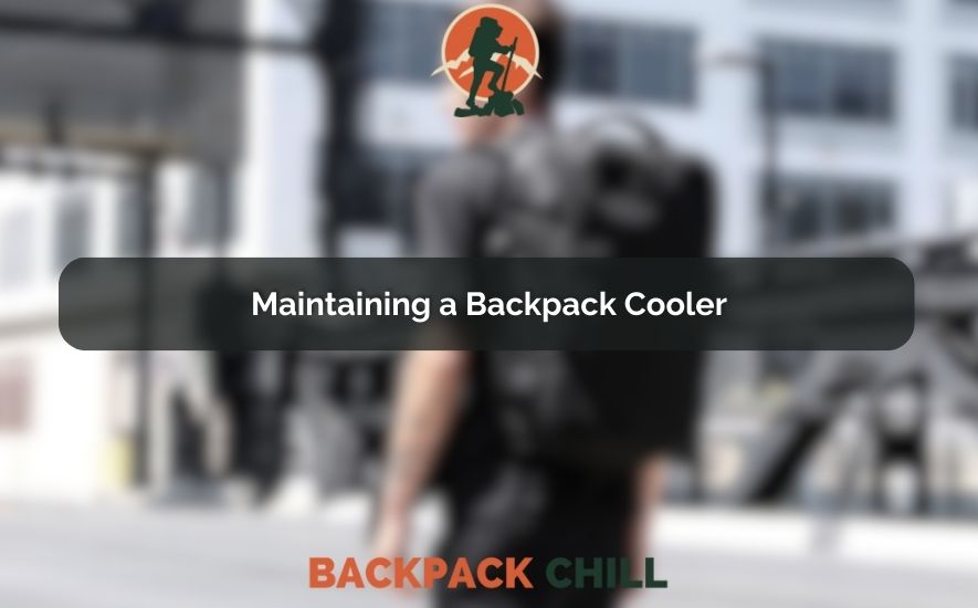 Maintaining a Backpack Cooler