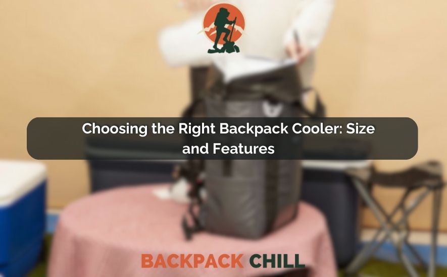 Choosing the Right Backpack Cooler: Size and Features