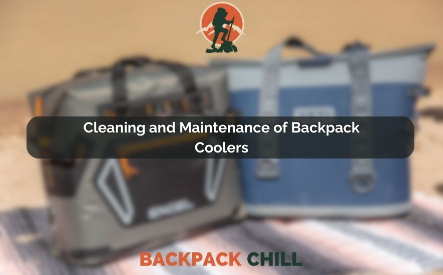 Cleaning and Maintenance of Backpack Coolers